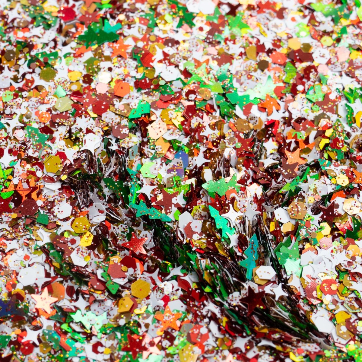 18 (Snow - Flakes & Christmas) - Hey Beautiful Nail Supplies