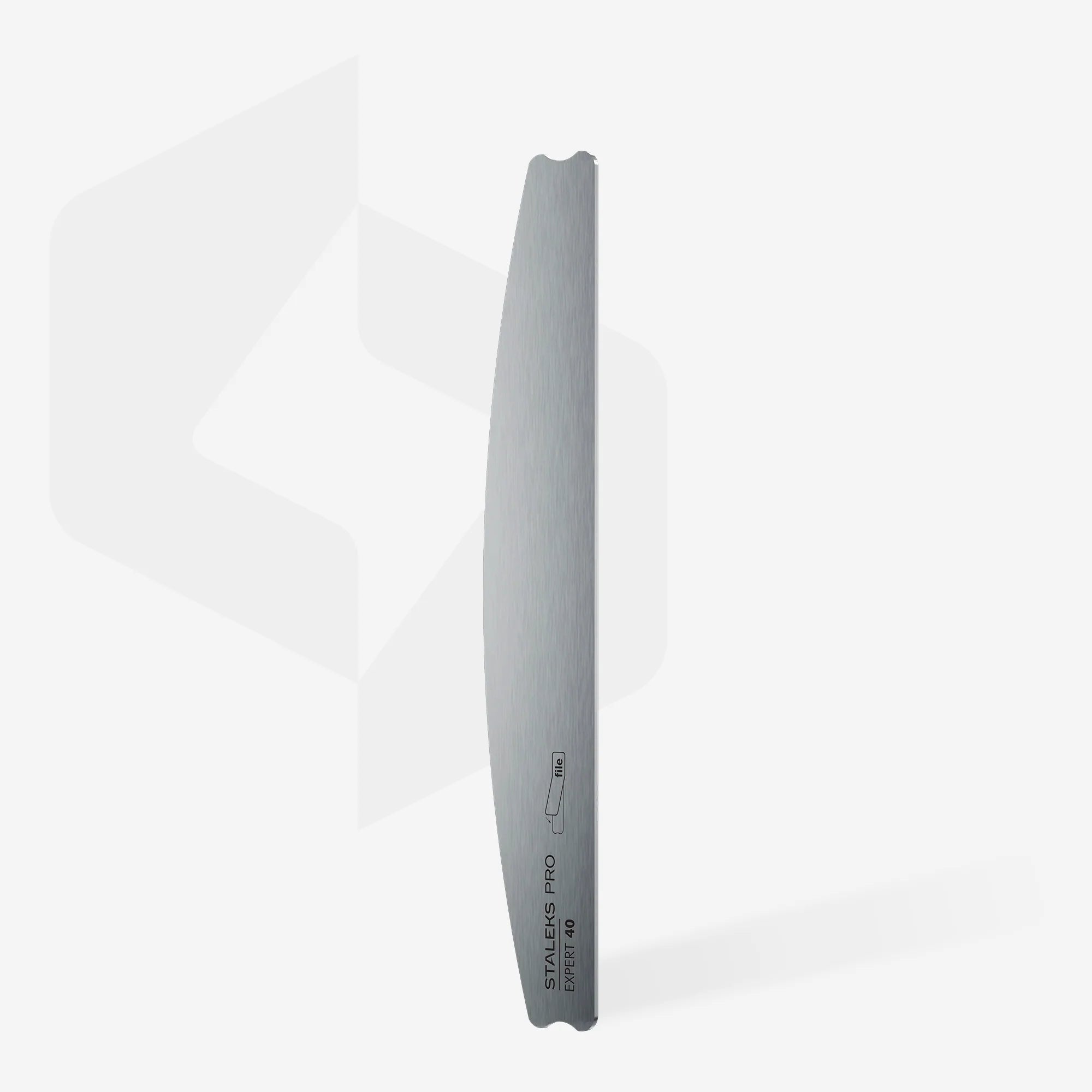 Crescent metal base for nail file | EXPERT 40