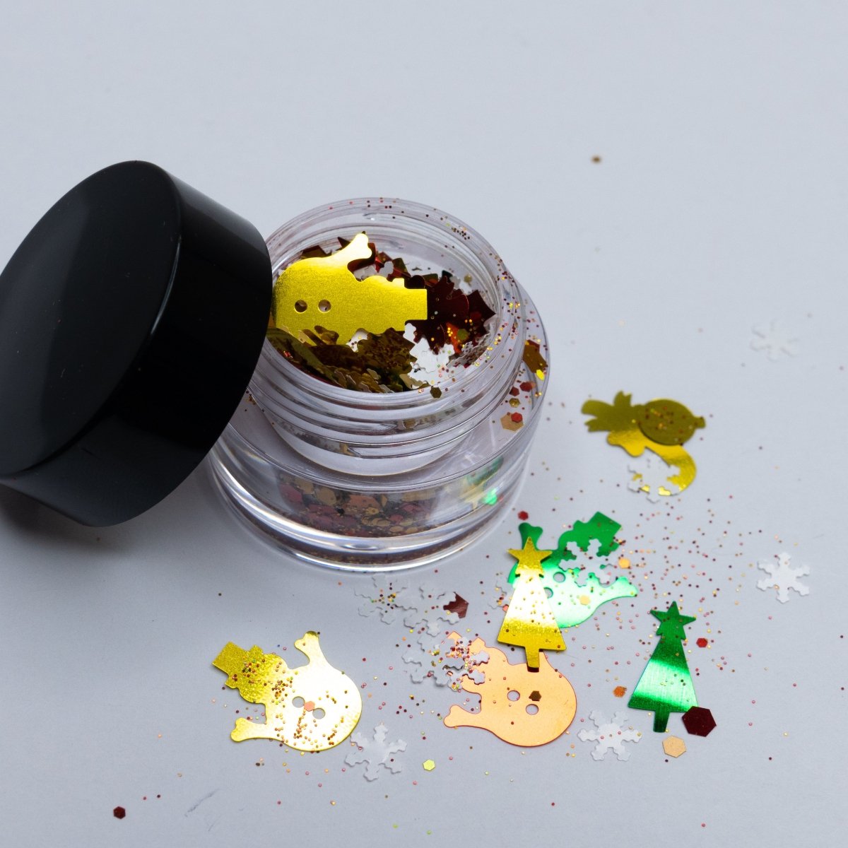 7 (Snow - Flakes & Christmas) - Hey Beautiful Nail Supplies