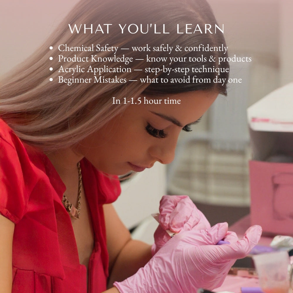 Free Acrylic Nail Course + Starter Kit | Learn Acrylics