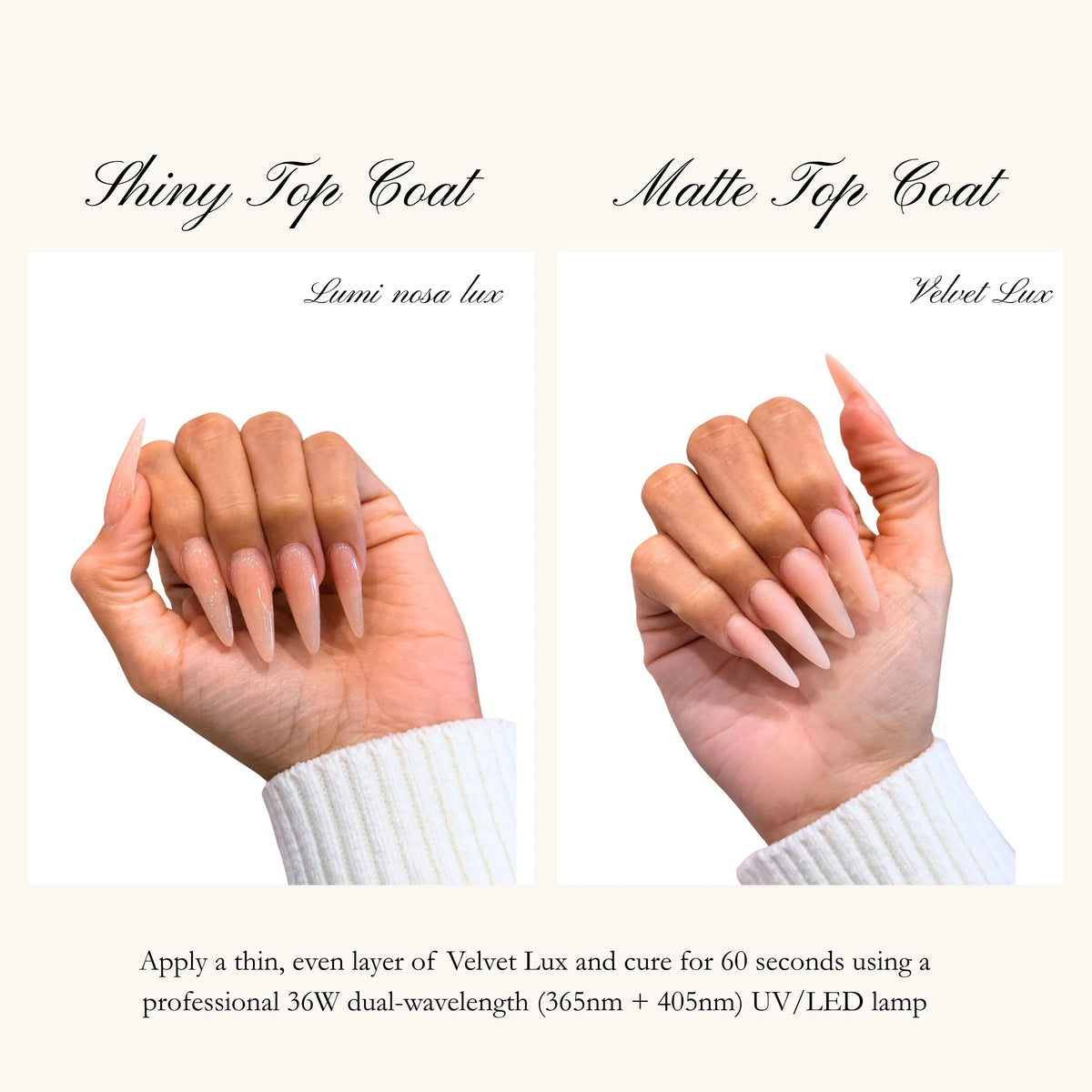 Velvet Lux | Matte Top Coat