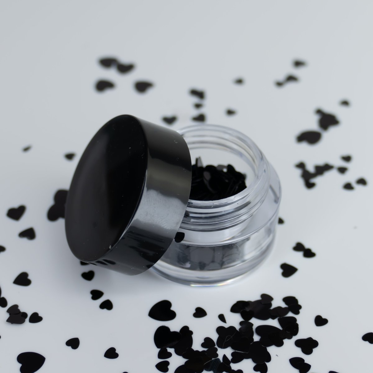 Black Hearts (9) - Hey Beautiful Nail Supplies