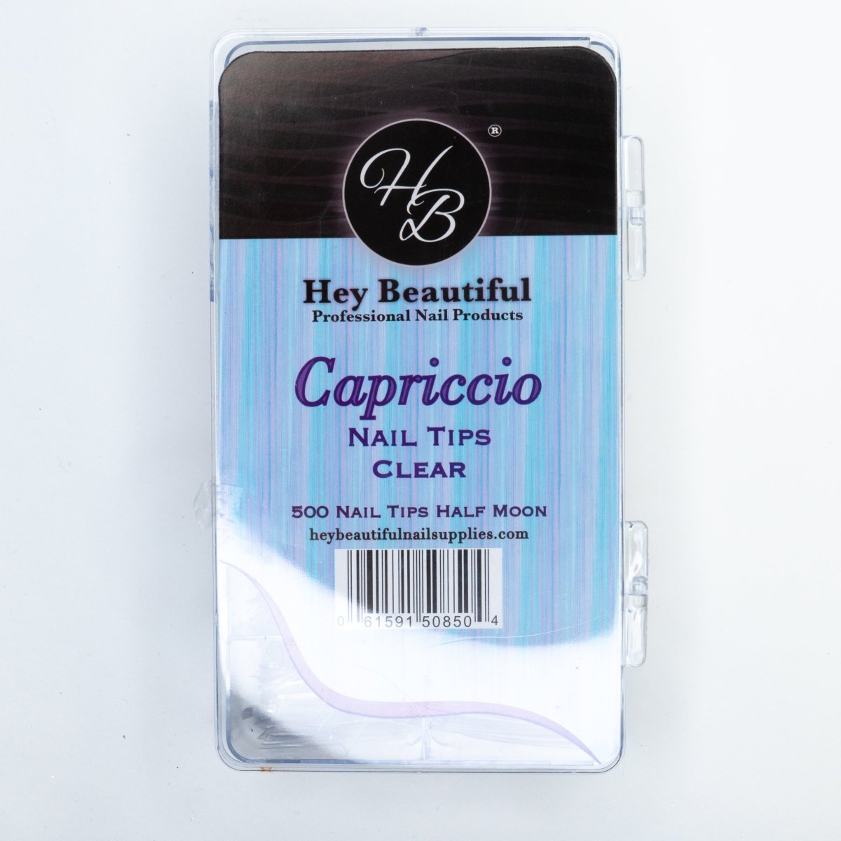 Capriccio Half - Moon Stiletto - Hey Beautiful Nail Supplies