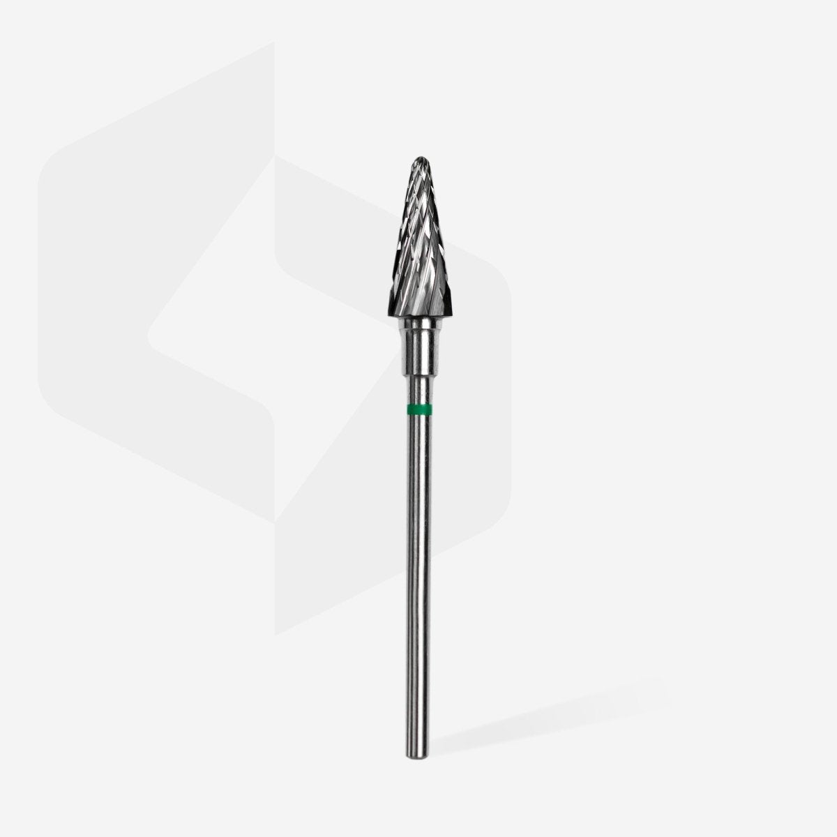 Carbide nail drill bit | Cone | Green | EXPERT | Staleks - Hey Beautiful Nail Supplies