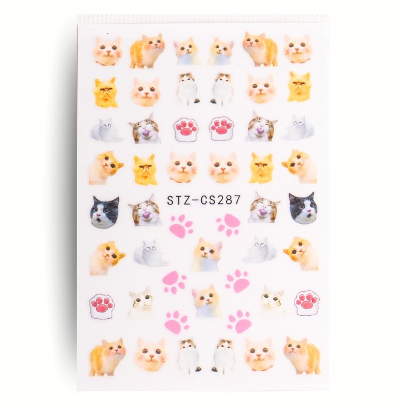 Cat Stickers - Hey Beautiful