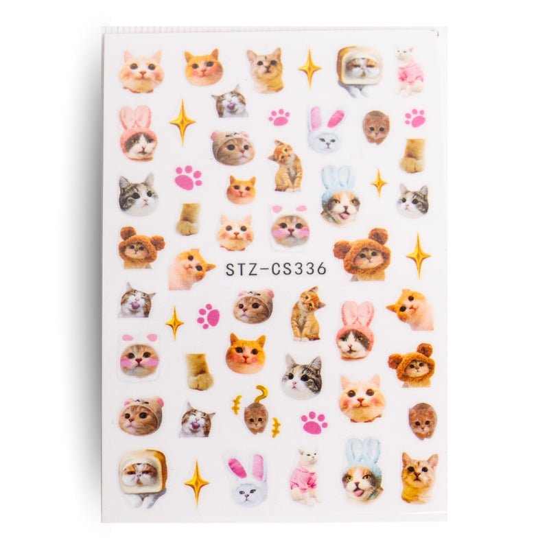 Cat Stickers - Hey Beautiful