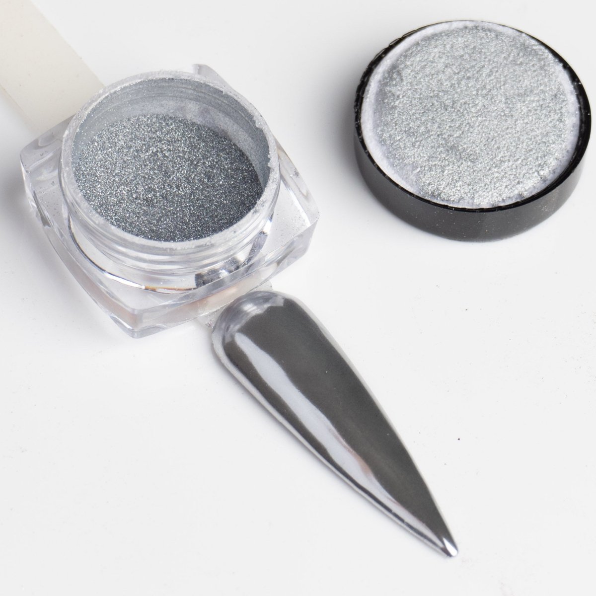 Chrome Powder | Silver - Hey Beautiful Nail Supplies