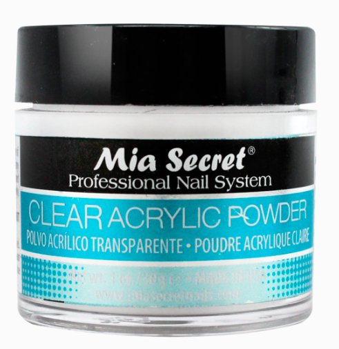 Clear Acrylic Powder - Hey Beautiful Nail Supplies