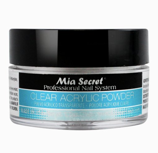 Clear Acrylic Powder - Hey Beautiful Nail Supplies