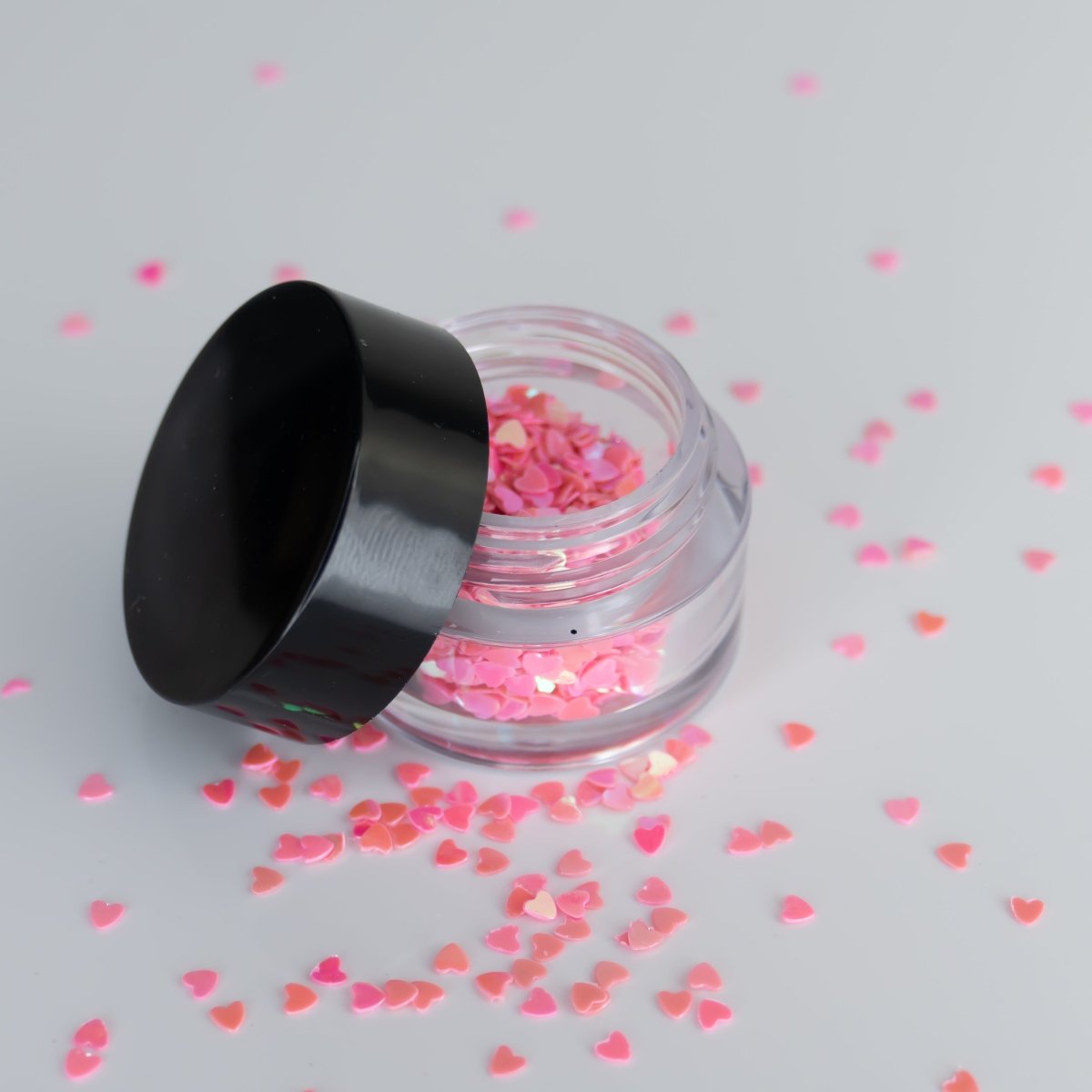 Closed Hearts Pink (14) - Hey Beautiful Nail Supplies