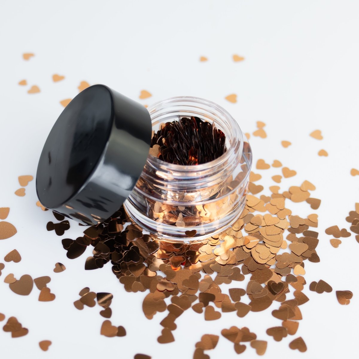 Copper Hearts (1) - Hey Beautiful Nail Supplies