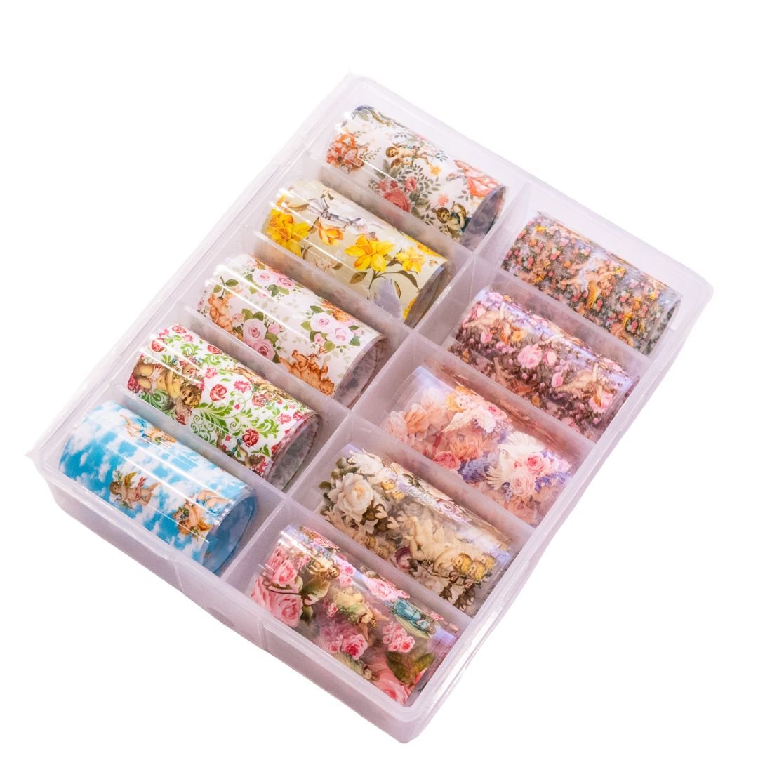 Cupid / Angles Nail Foil Sticker - Hey Beautiful Nail Supplies