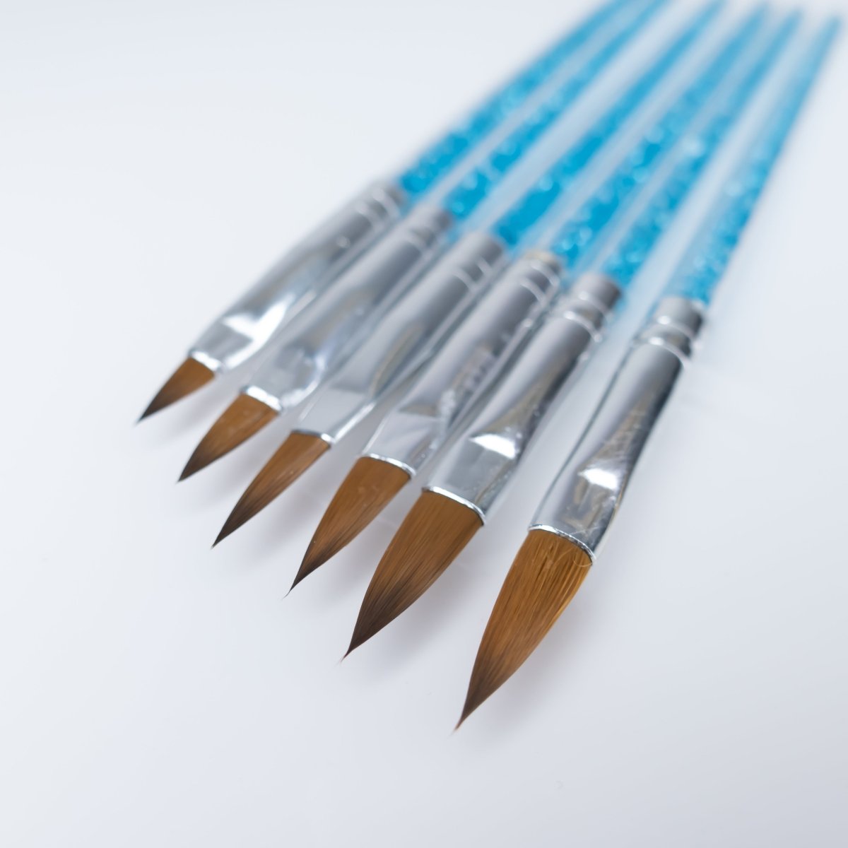 Economical Nail brushes | 6 piece set - Hey Beautiful Nail Supplies