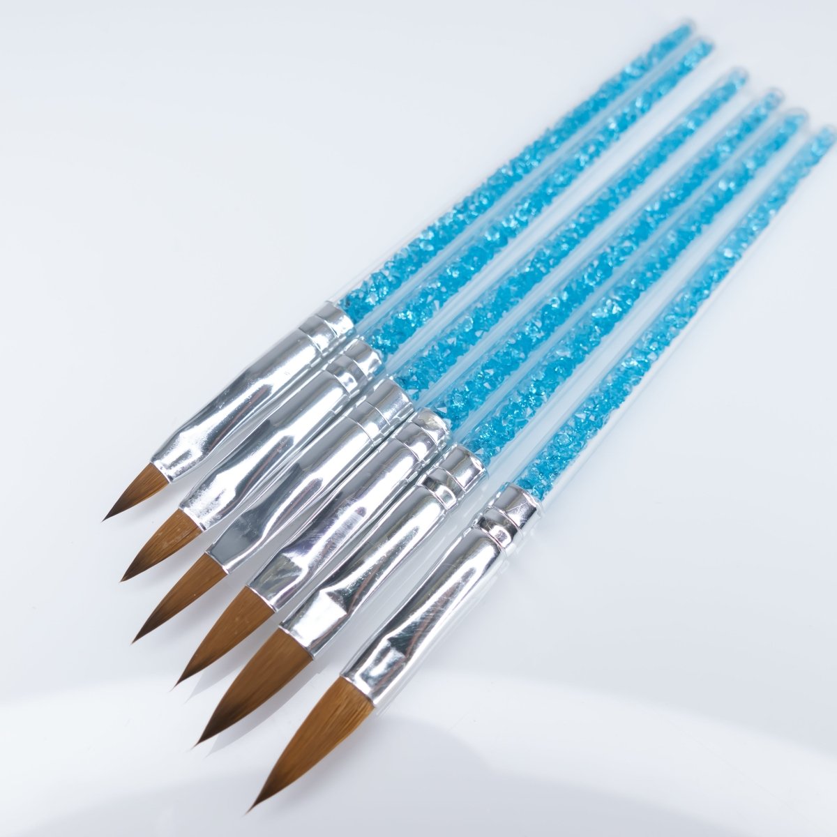 Economical Nail brushes | 6 piece set - Hey Beautiful Nail Supplies