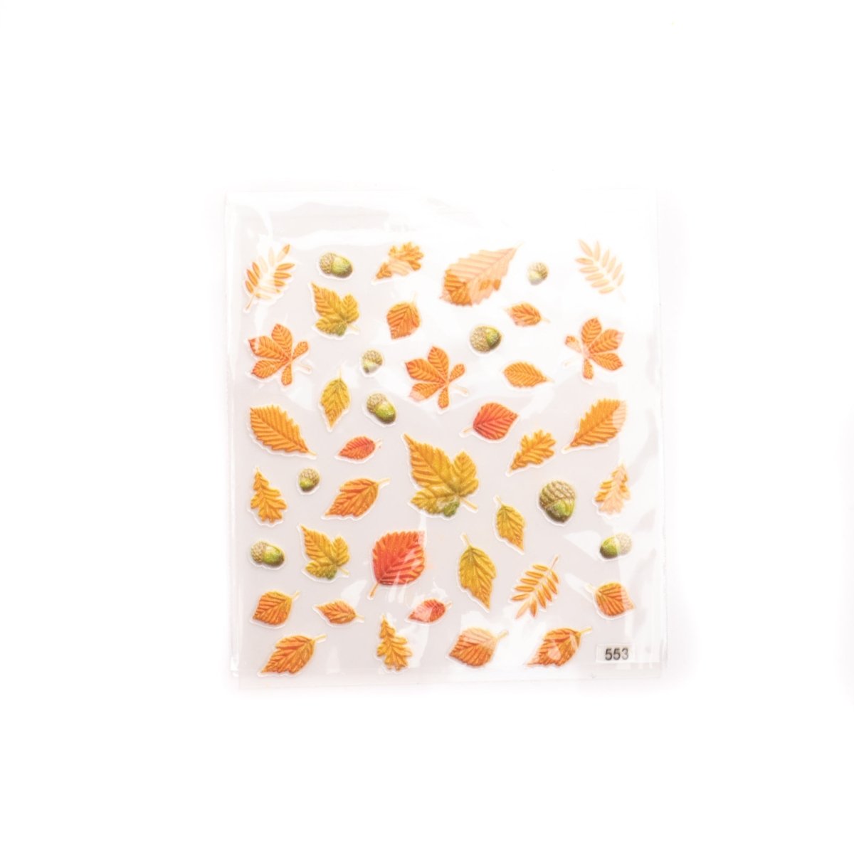 Fall / Autumn Nail Decal 5D Stickers - Hey Beautiful Nail Supplies