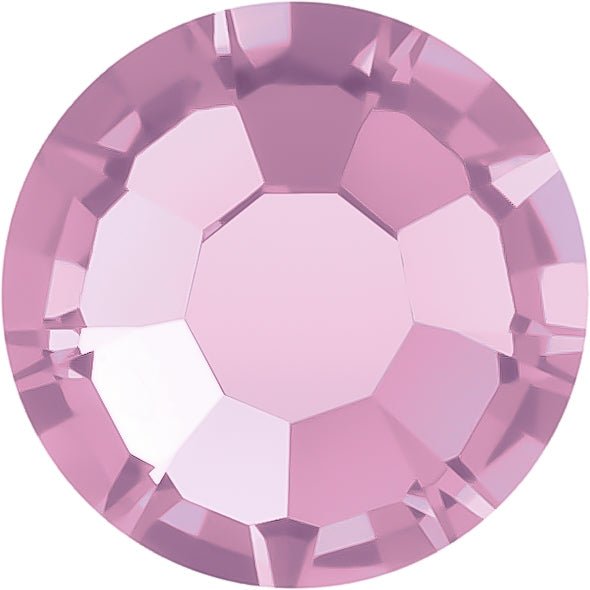 Light Amethyst | Preciosa MAXIMA | Round Flatback | Non Hotfix - Hey Beautiful Nail Supplies