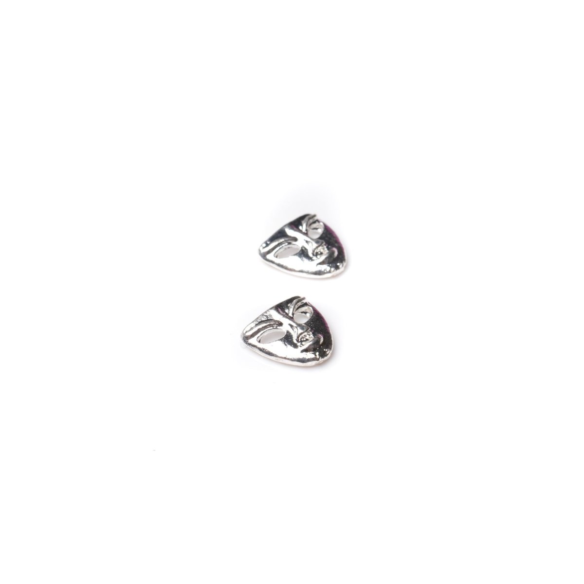 Masquerade Mask Charms | 2pcs - Hey Beautiful Nail Supplies