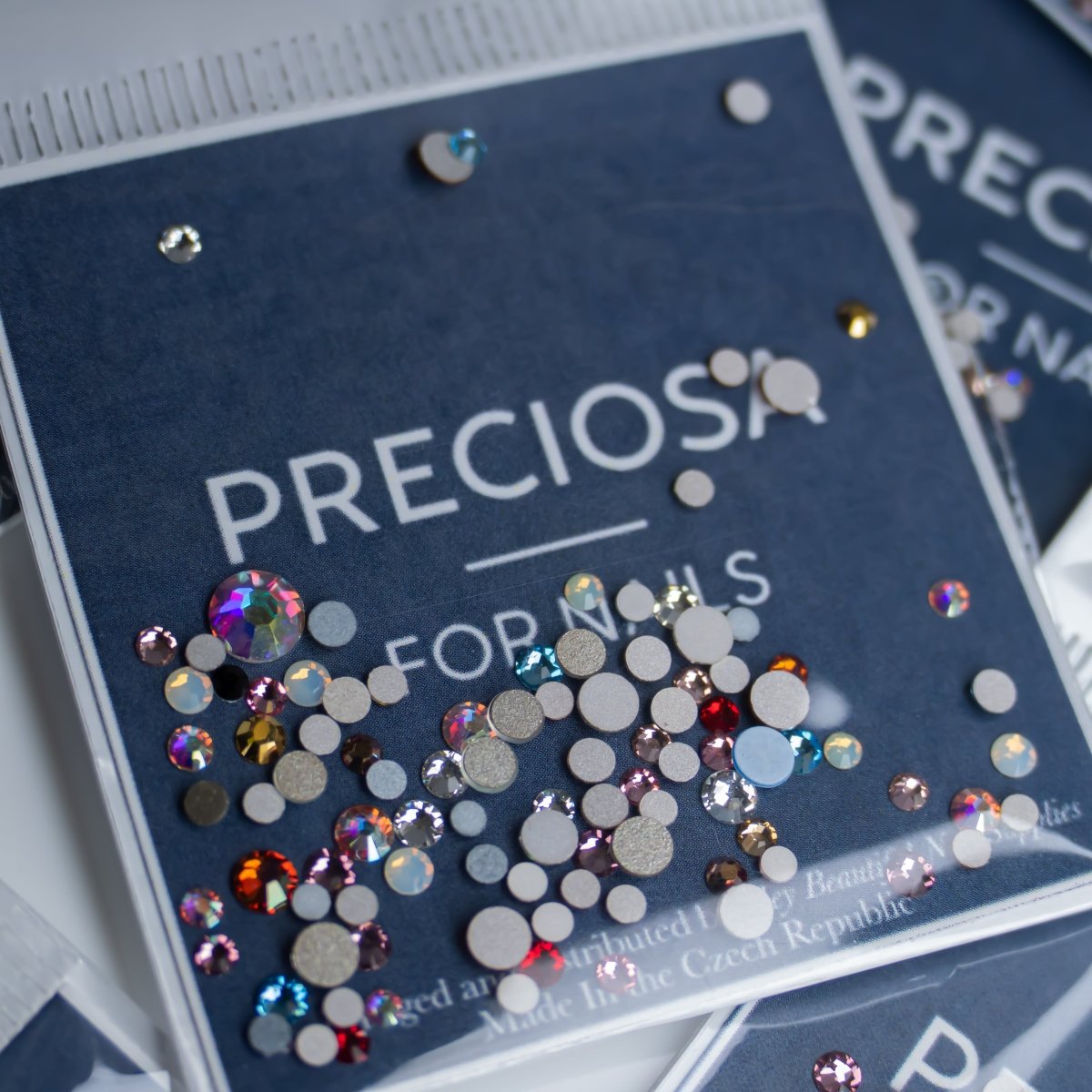 Mix Size & Colors Preciosa Maxima Crystal Flatback Non Hotfix - Hey Beautiful Nail Supplies