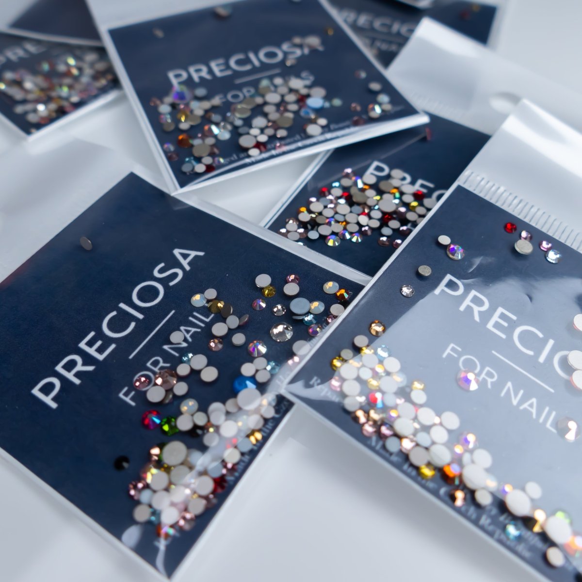 Mix Size & Colors Preciosa Maxima Crystal Flatback Non Hotfix - Hey Beautiful Nail Supplies