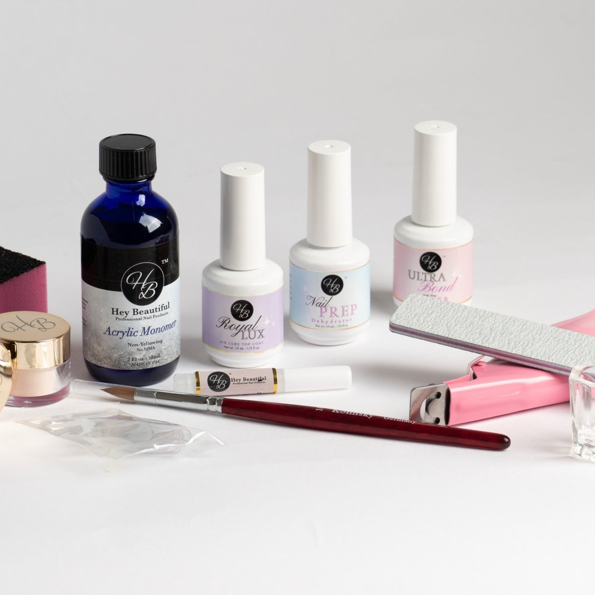 Nail Kit For Beginners | All you need! - Hey Beautiful Nail Supplies