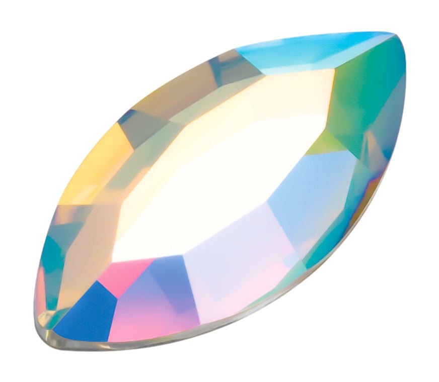 Navette Flatback Preciosa - Hey Beautiful Nail Supplies