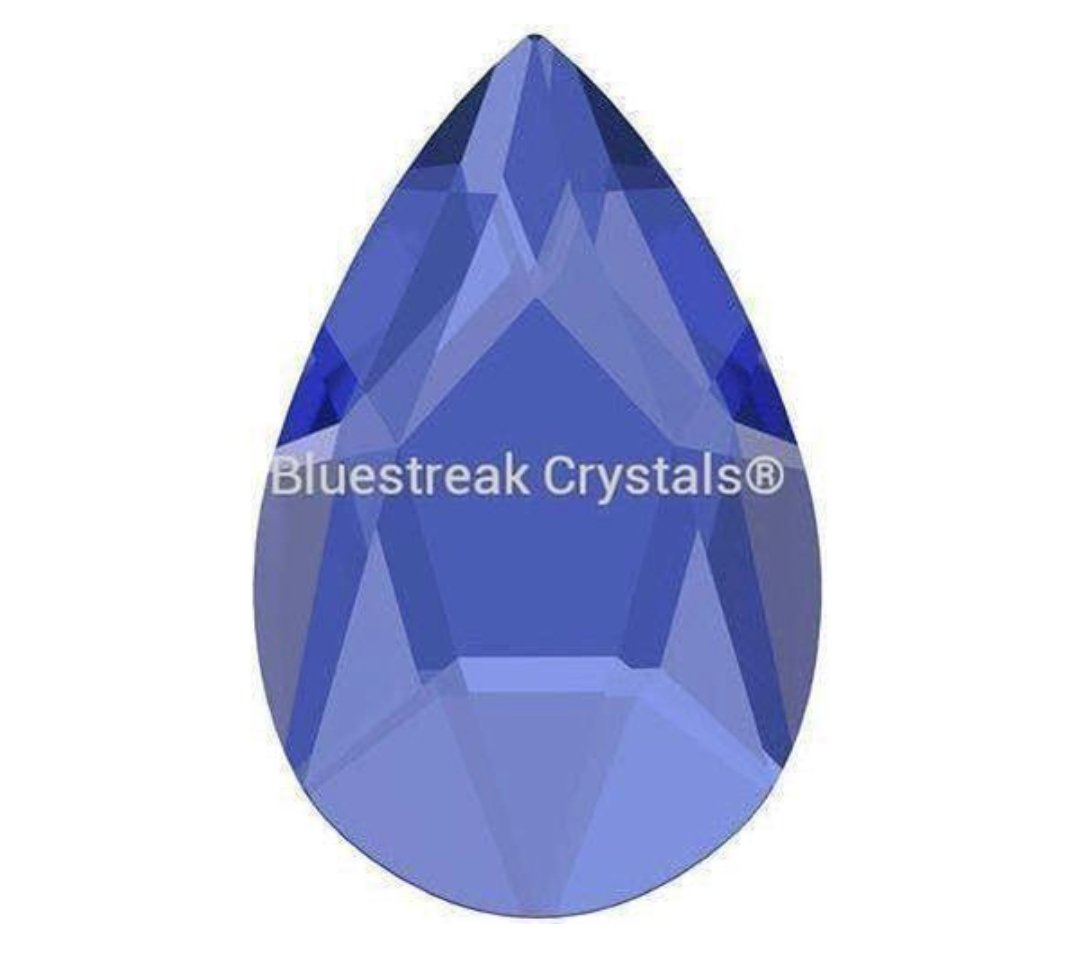 Pear | Sapphire | Serinity Rhinestones Non Hotfix - Hey Beautiful Nail Supplies