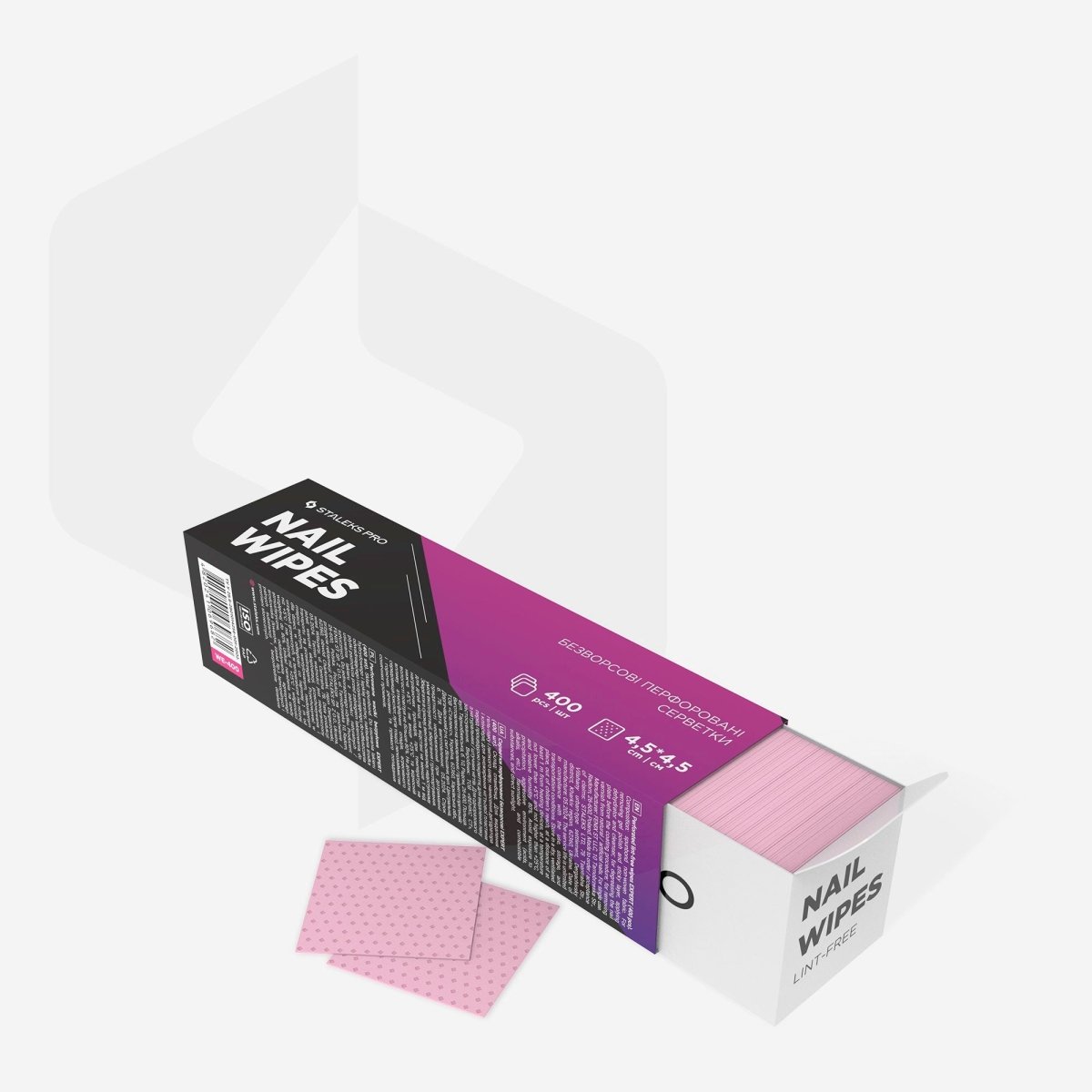 Perforated Lint - Free Wipes | EXPERT | (400 pcs) - Hey Beautiful Nail Supplies