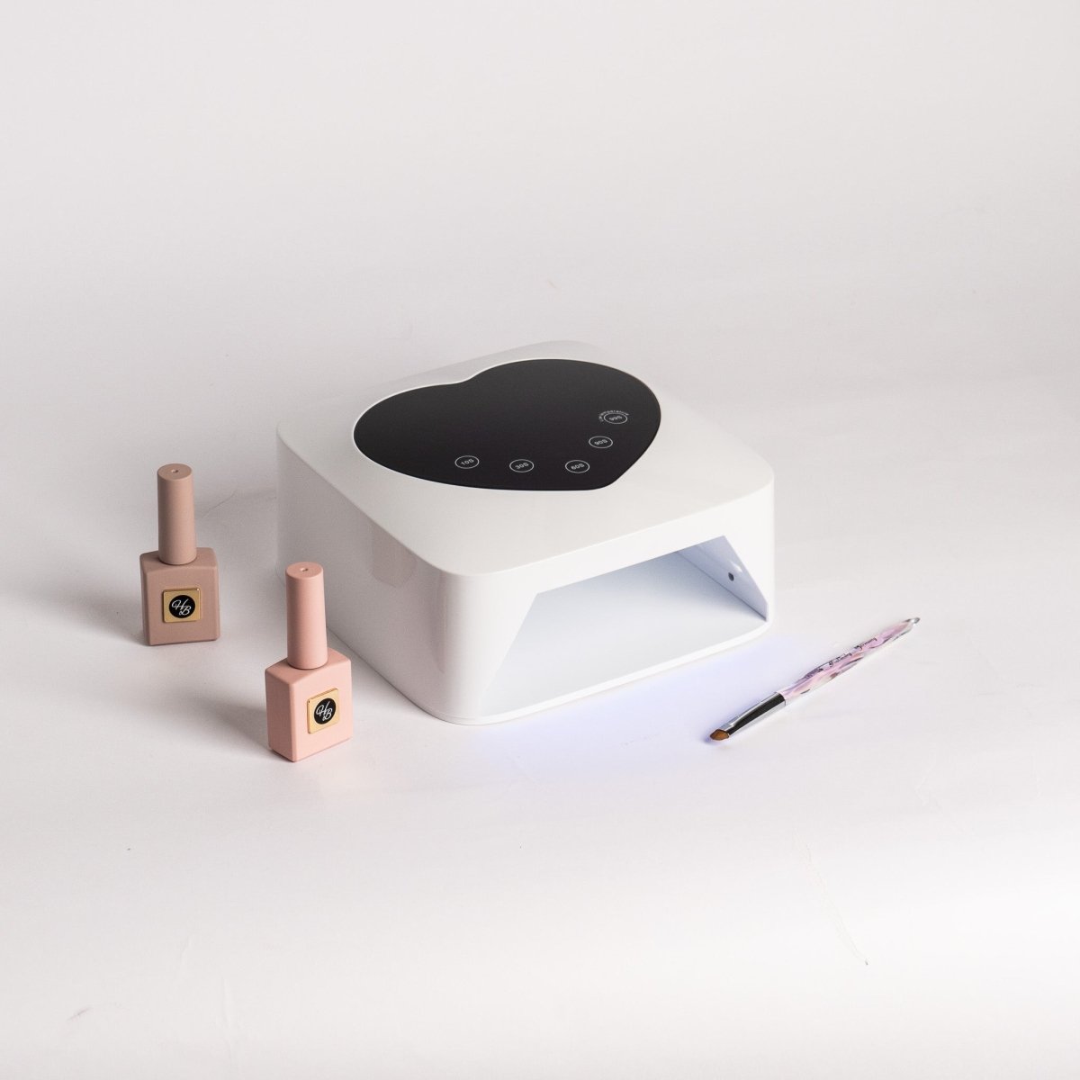 Piano White Heart UV/LED Lamp - Hey Beautiful Nail Supplies