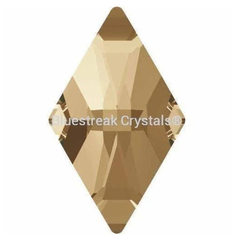 Rhombus | Golden Shadow | Serinity Rhinestones Non Hotfix - Hey Beautiful Nail Supplies
