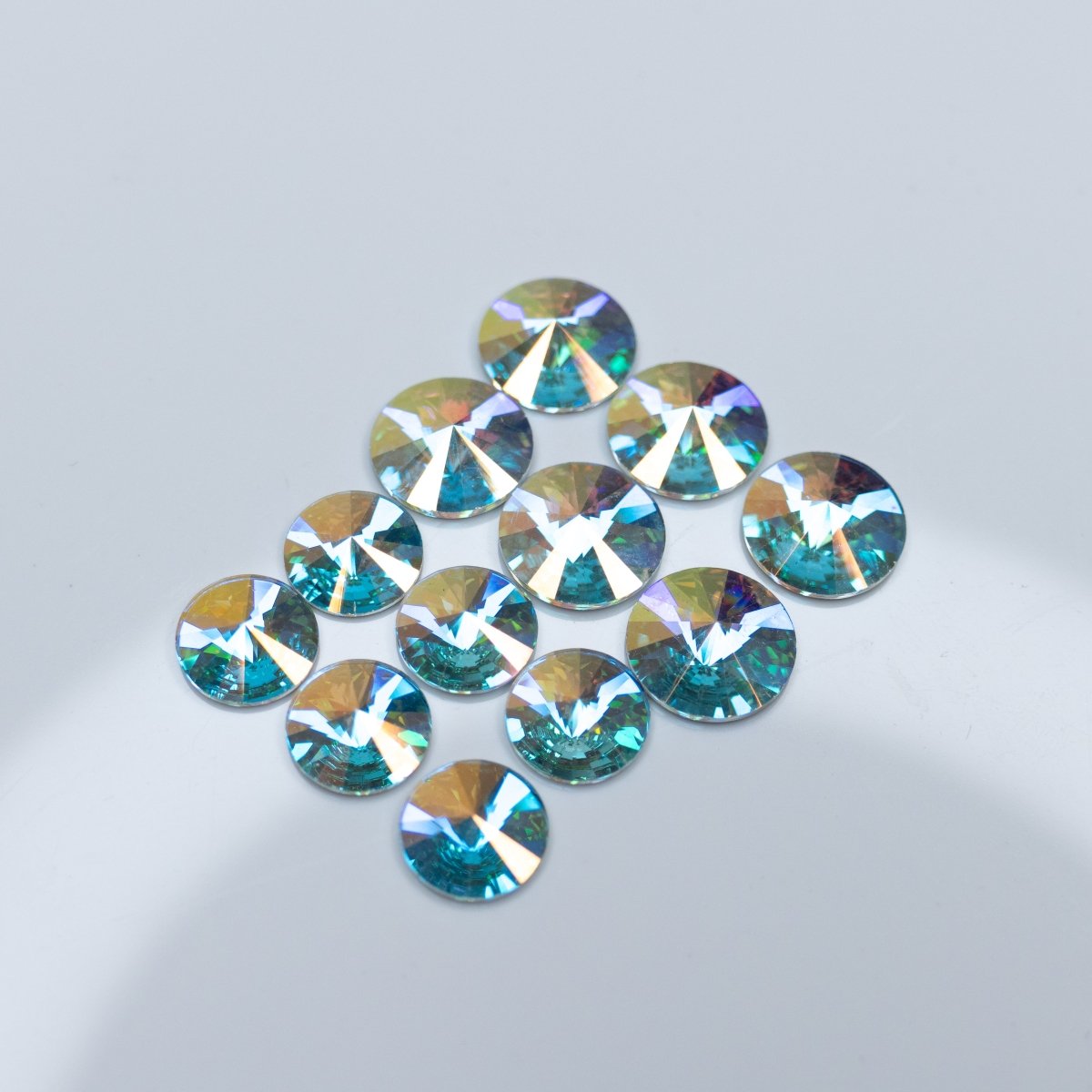 Rivoli Preciosa Flatback Crystal - Hey Beautiful Nail Supplies