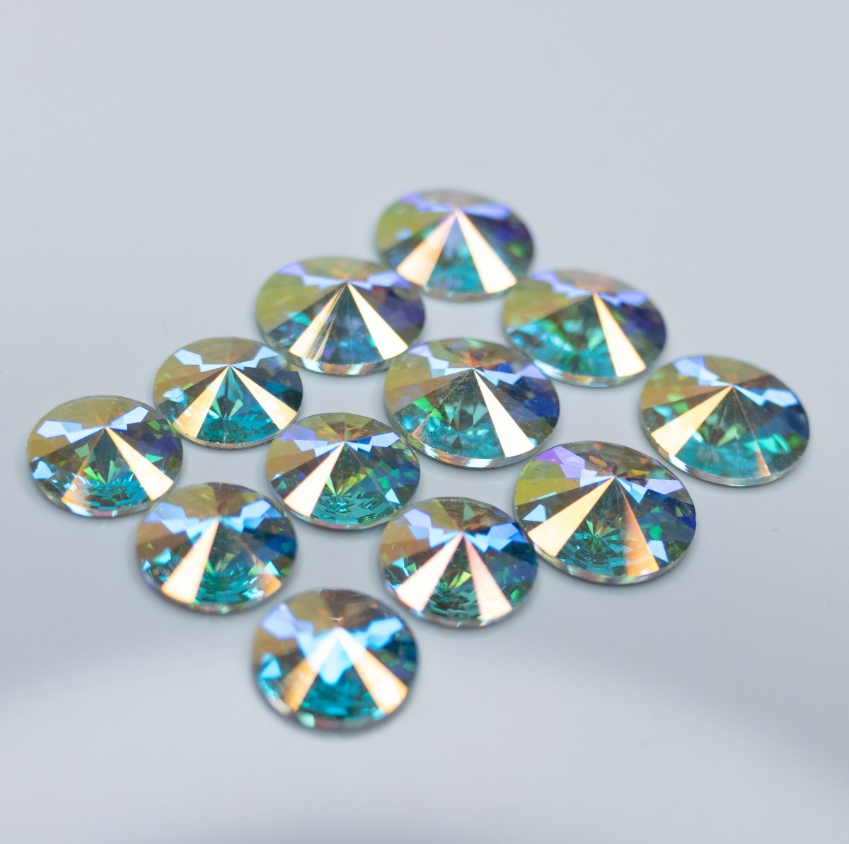 Rivoli Preciosa Flatback Crystal - Hey Beautiful Nail Supplies