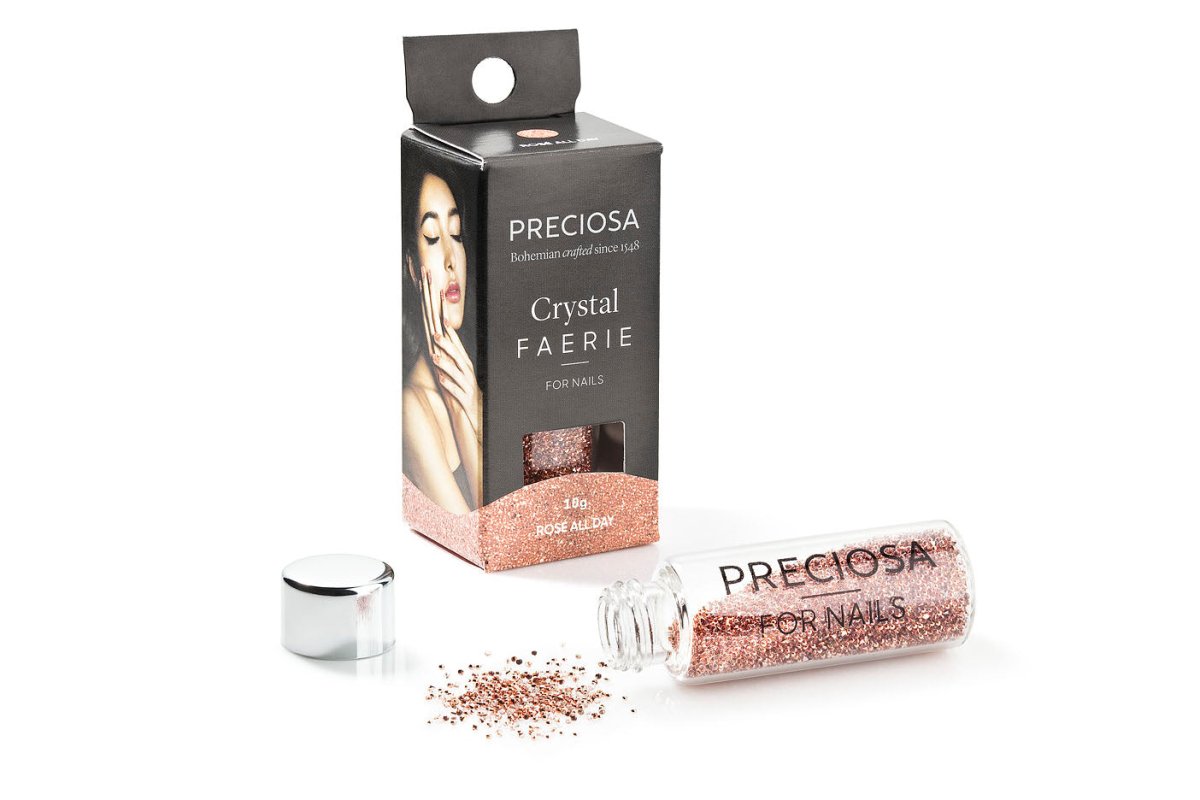 Rose All Day (Rose Gold) Crystal Faerie 10g - Hey Beautiful Nail Supplies