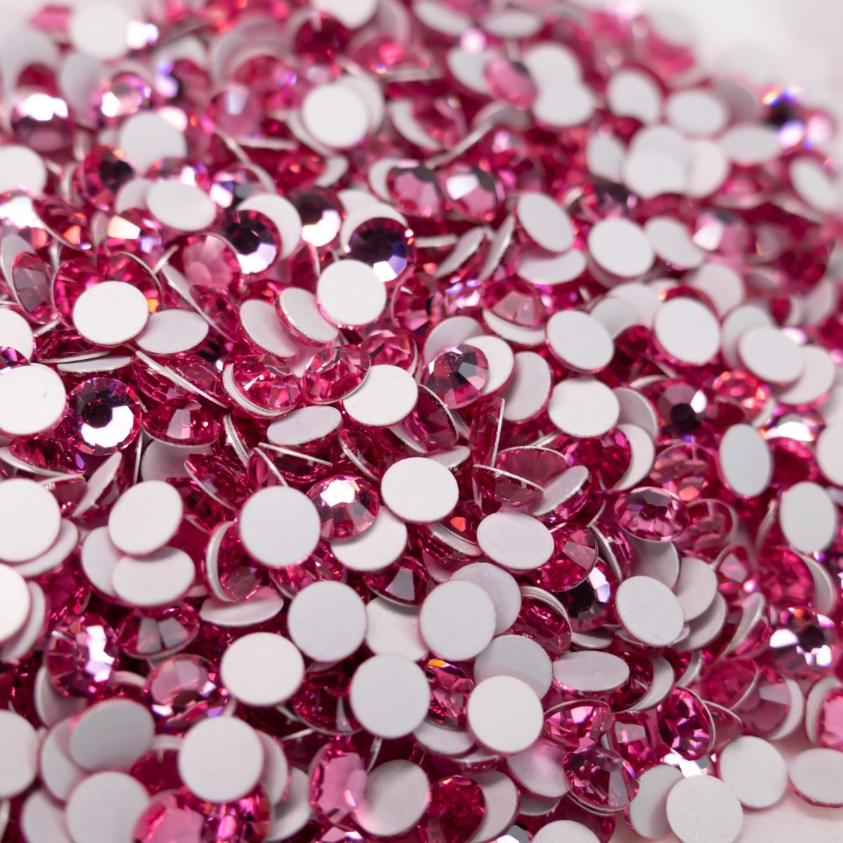 Rose | Preciosa Maxima | Round Flatback | No Hotfix - Hey Beautiful Nail Supplies