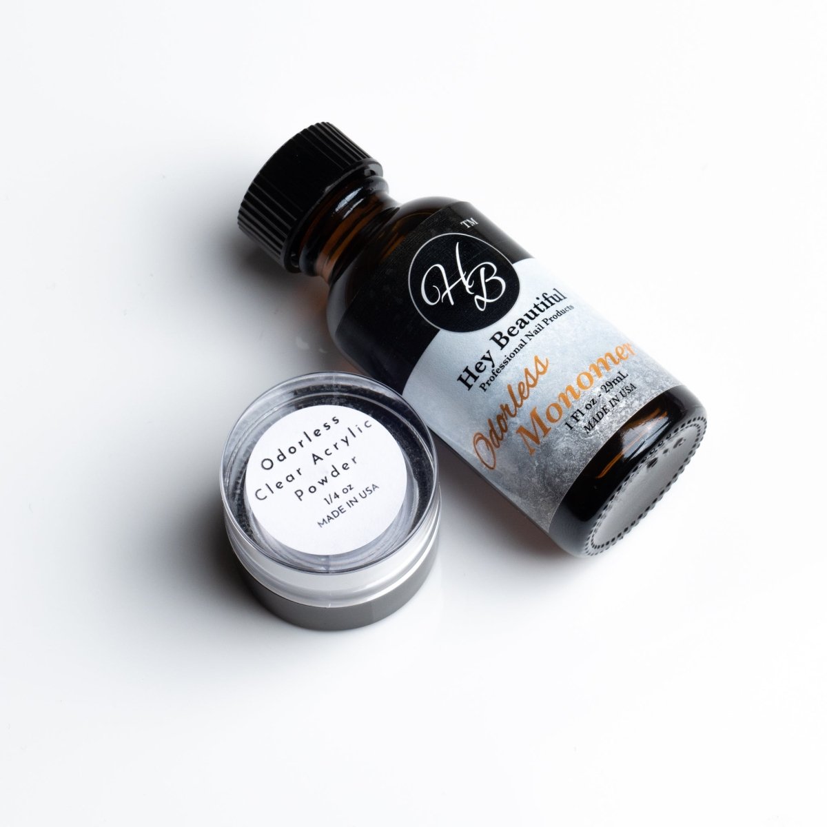 State Board Sealed Odorless Nail Acrylic Basic Kit - Hey Beautiful Nail Supplies