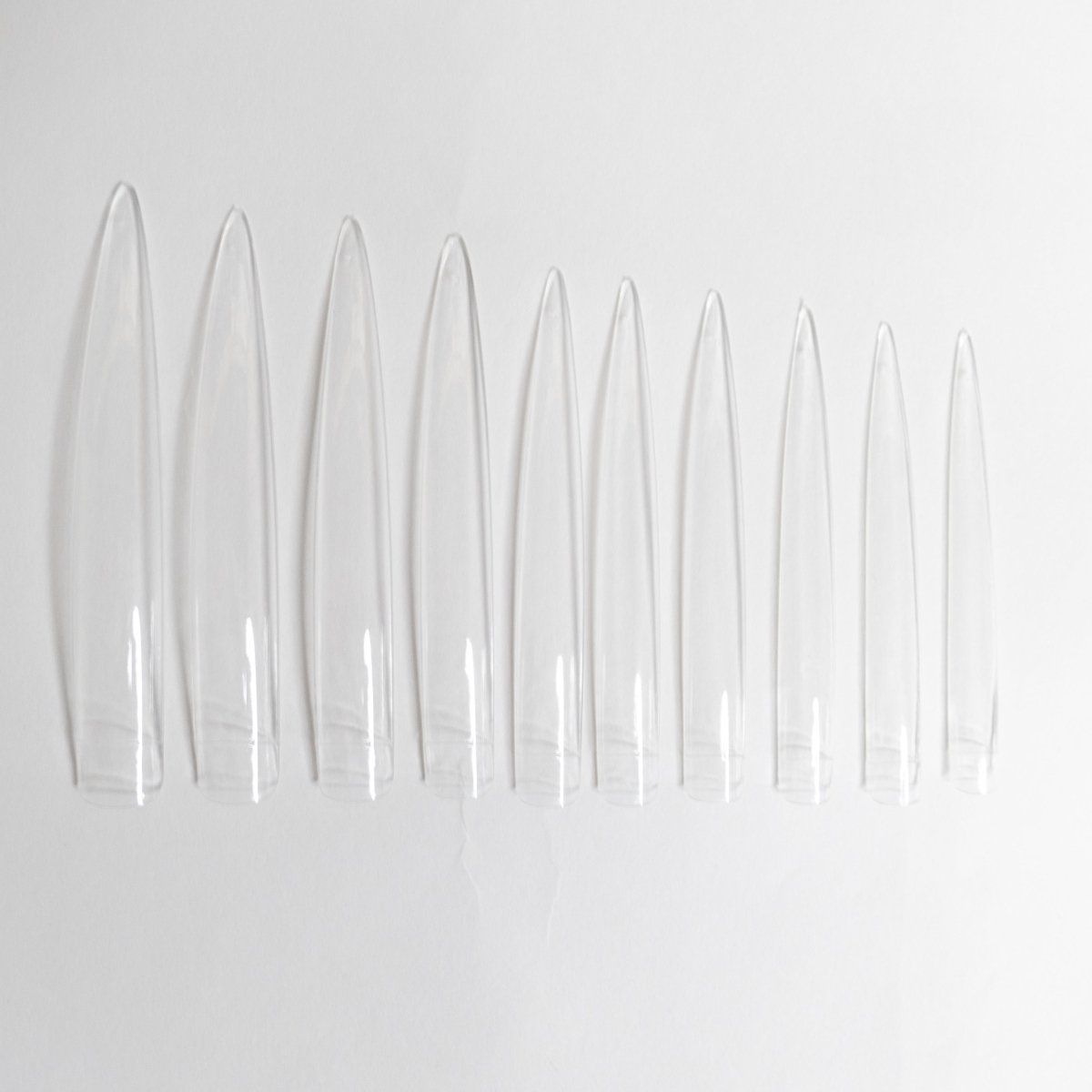 XL Stiletto Nail Tips 10 pcs - Hey Beautiful Nail Supplies
