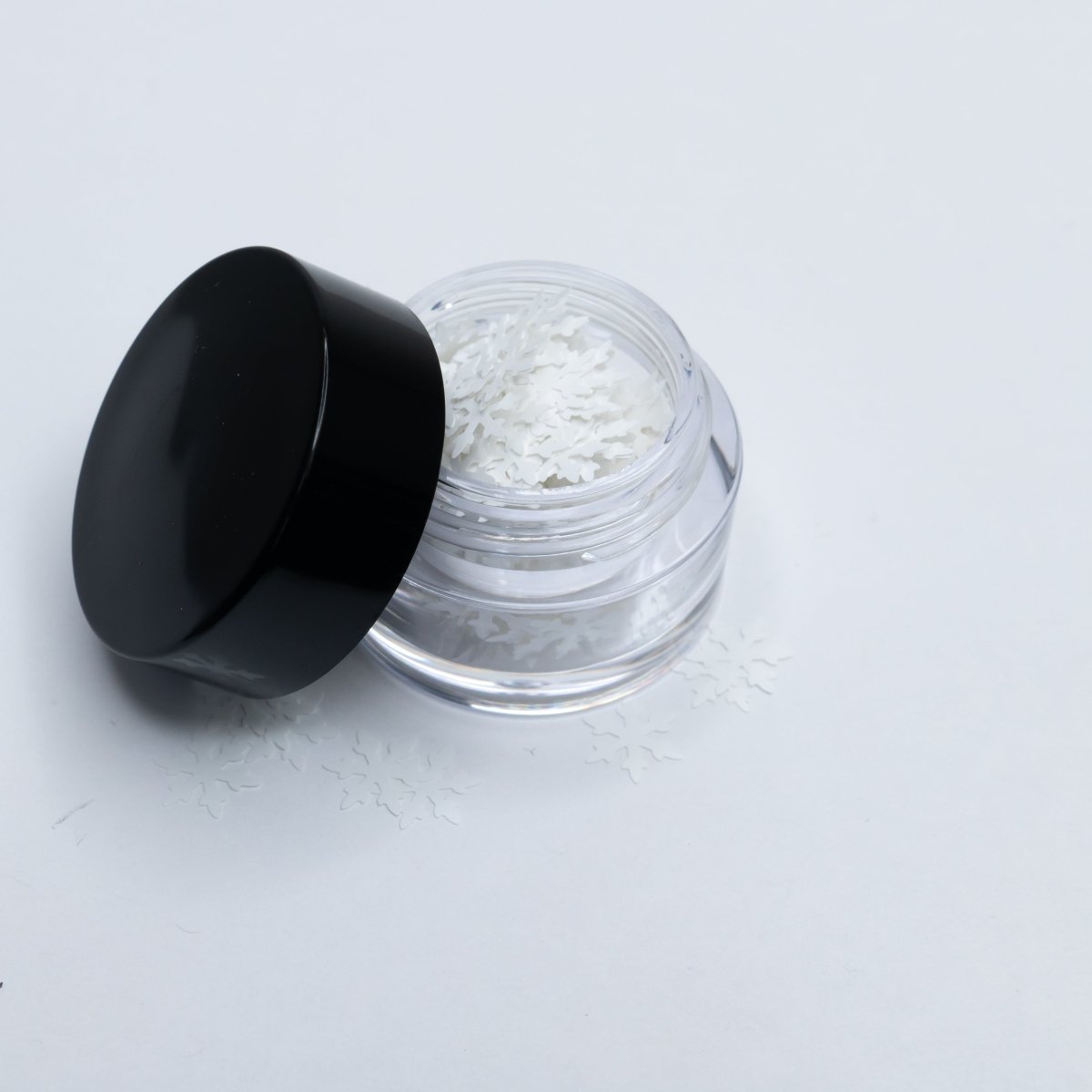 2 (White) (Snow - Flakes & Christmas) - Hey Beautiful Nail Supplies