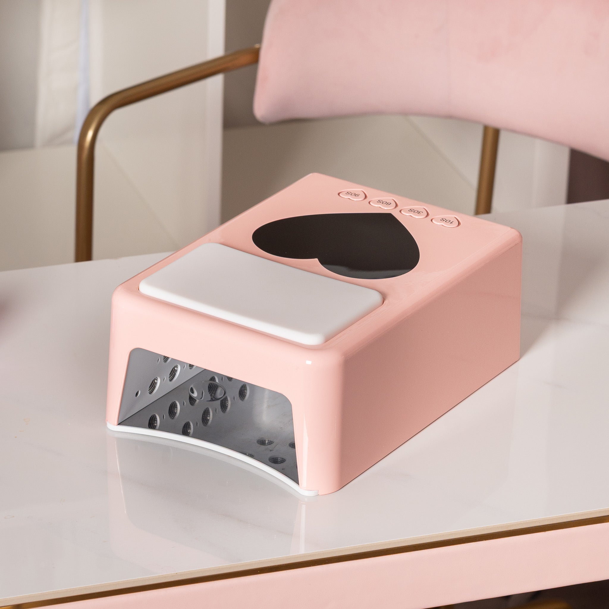 Powerful Pink Portable Nail Lamp