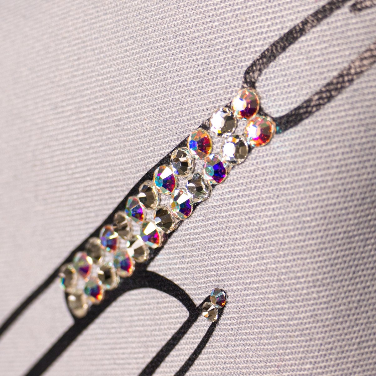 Apron | HB Official Apron With Preciosa Crystals - Hey Beautiful Nail Supplies