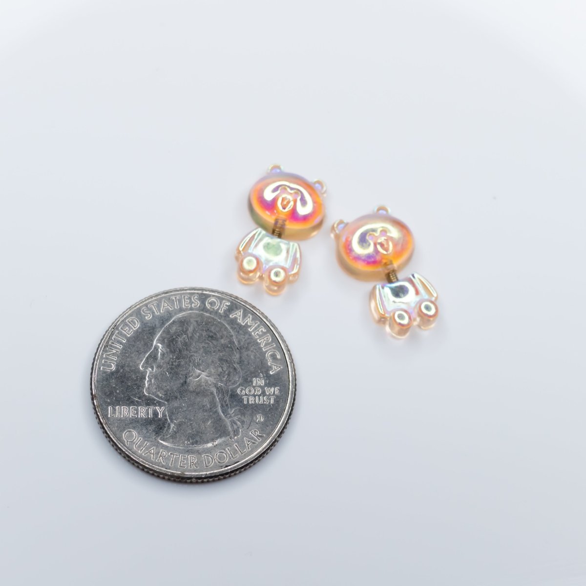 Bear charms - Hey Beautiful Nail Supplies