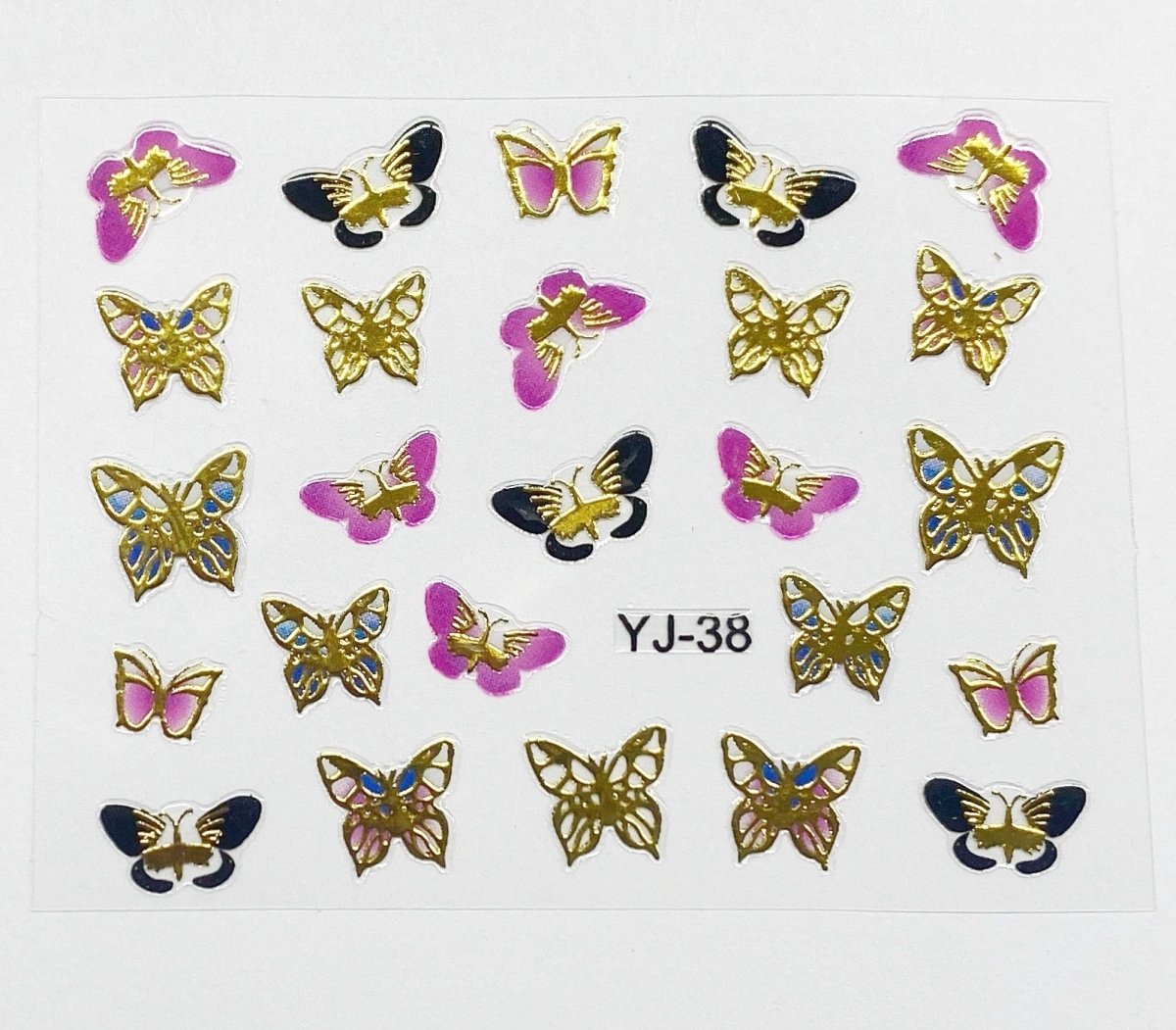 Butterfly decals 2 - Hey Beautiful Nail Supplies