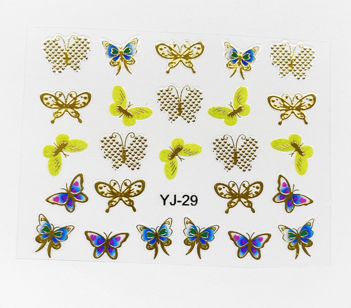 Butterfly decals 2 - Hey Beautiful Nail Supplies