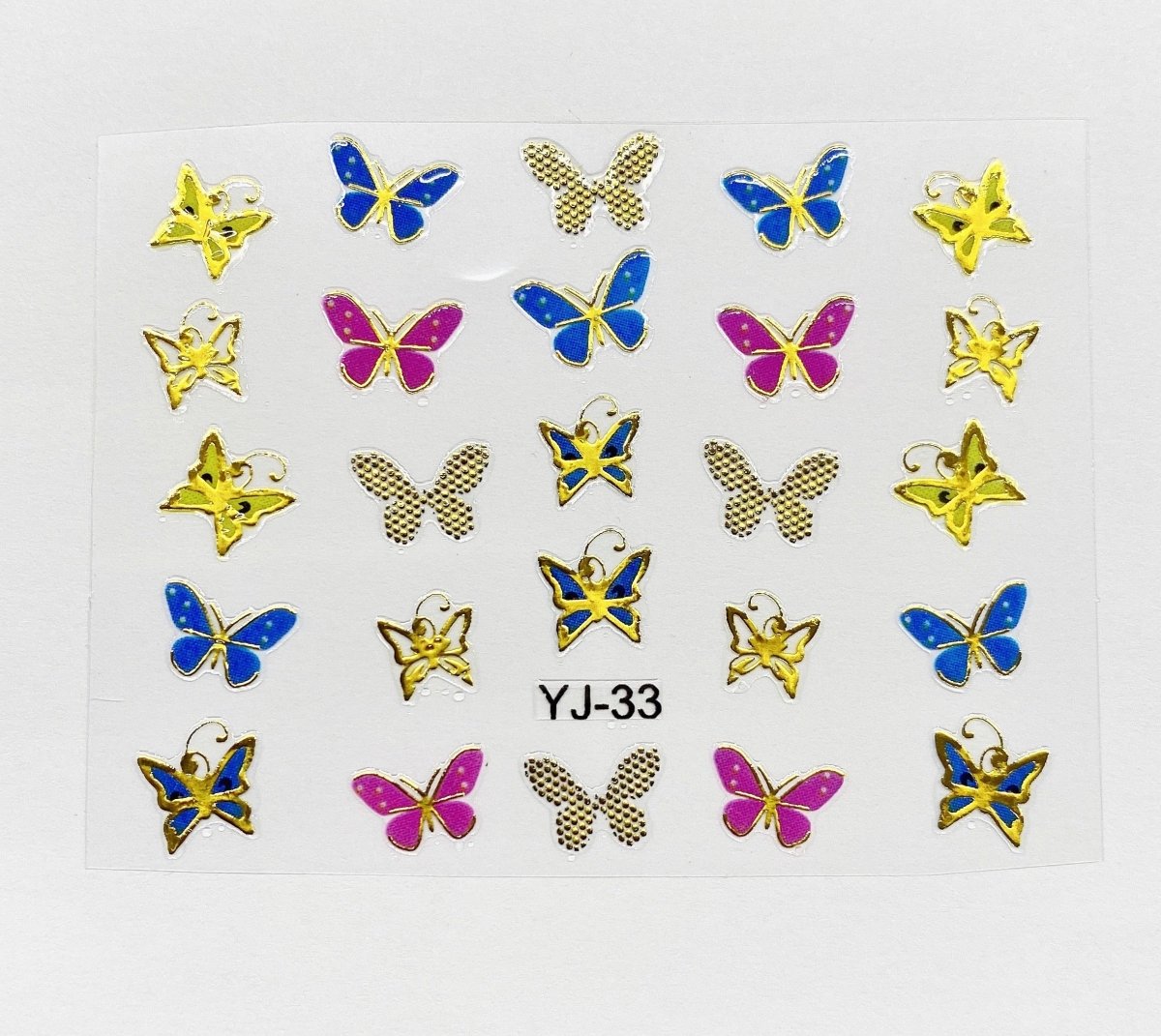 Butterfly decals 2 - Hey Beautiful Nail Supplies