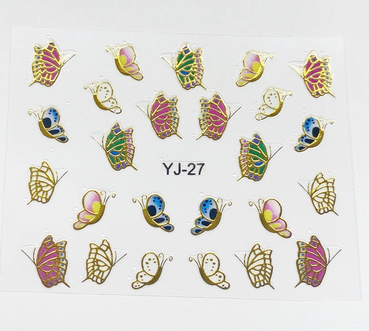 Butterfly decals 2 - Hey Beautiful Nail Supplies
