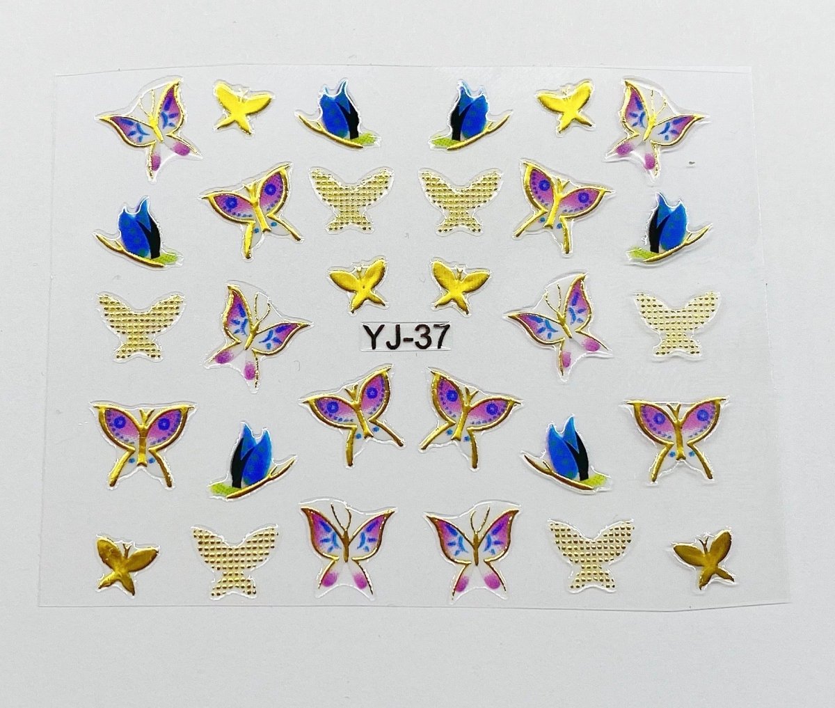Butterfly decals 2 - Hey Beautiful Nail Supplies