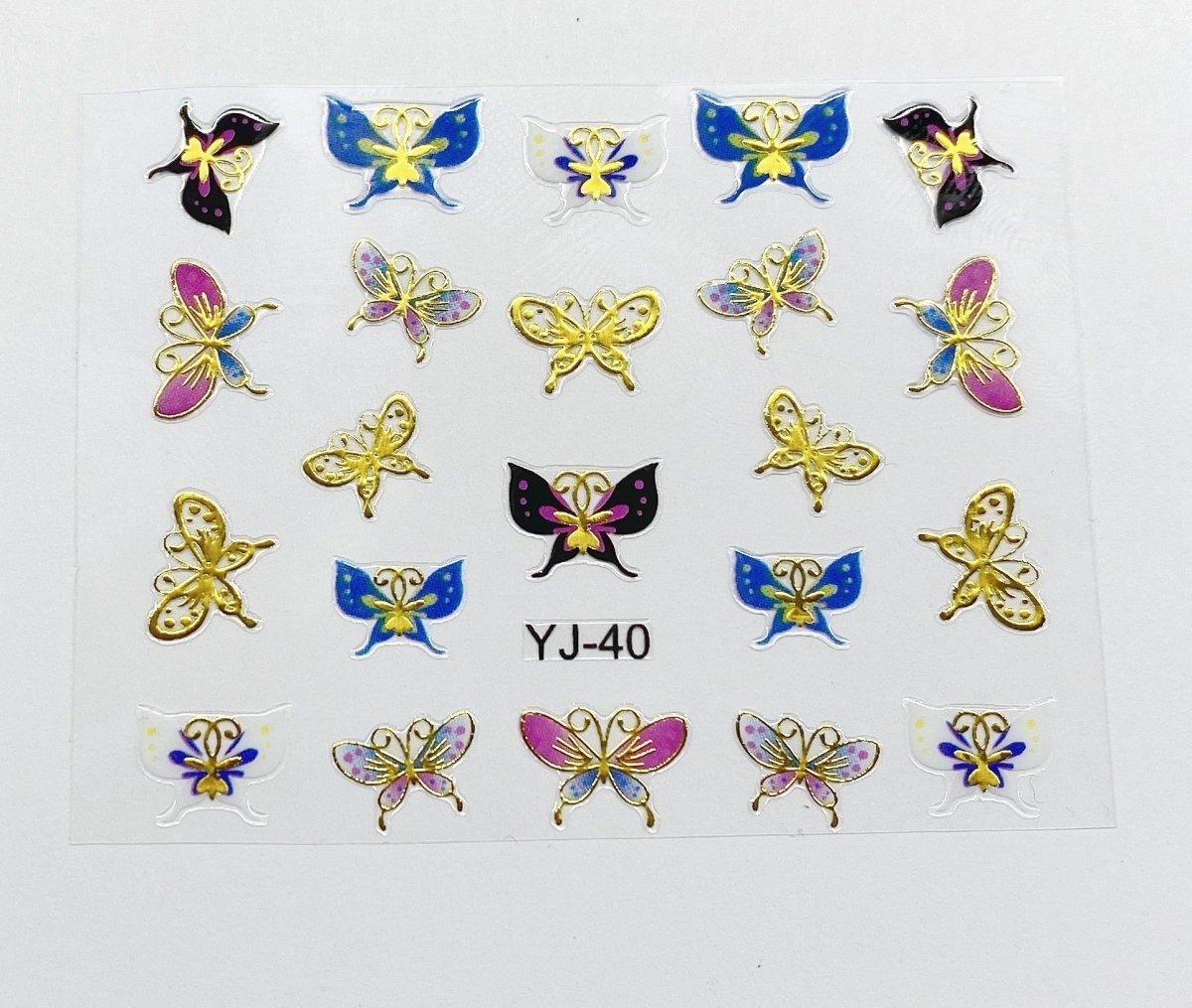 Butterfly decals 2 - Hey Beautiful Nail Supplies