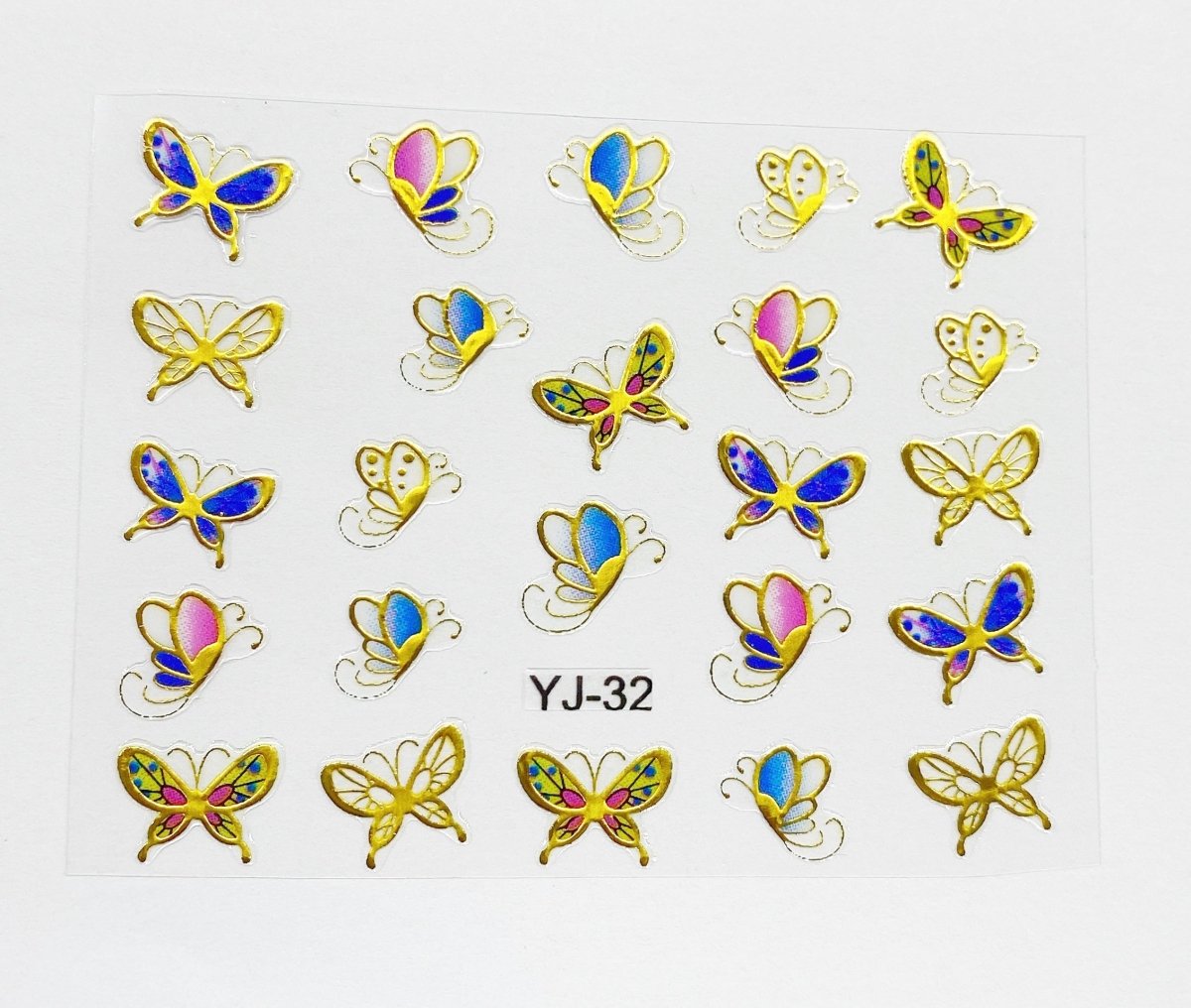 Butterfly decals 2 - Hey Beautiful Nail Supplies