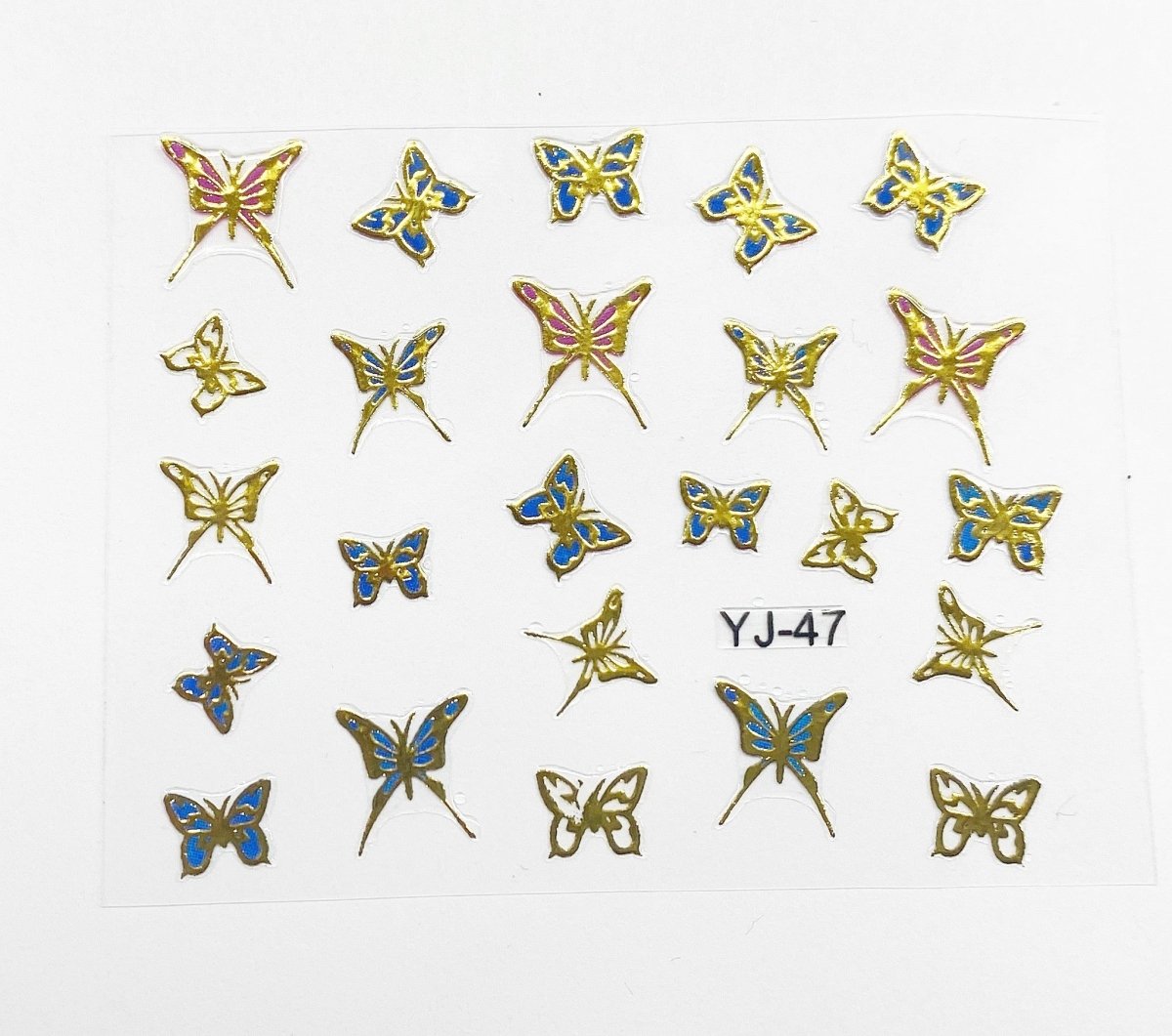 Butterfly decals 2 - Hey Beautiful Nail Supplies