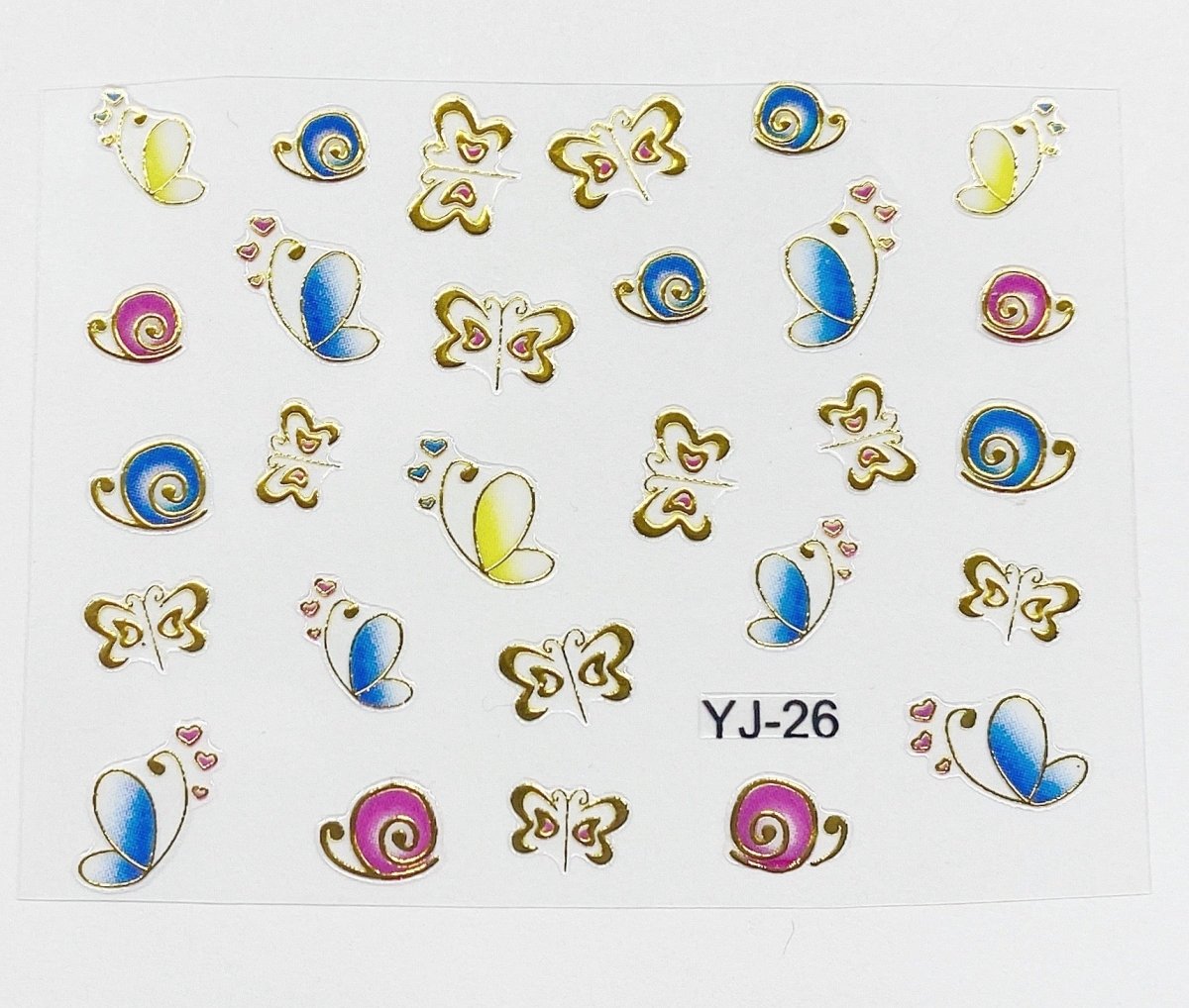 Butterfly decals 2 - Hey Beautiful Nail Supplies