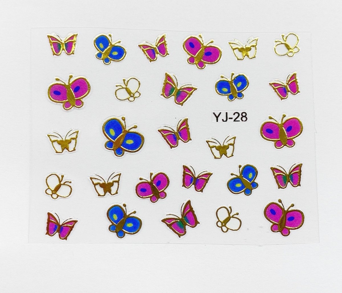 Butterfly decals 2 - Hey Beautiful Nail Supplies