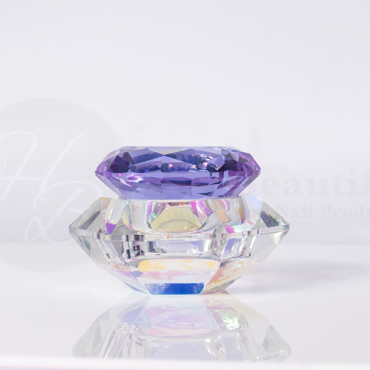 Crystal Dappen Dish | For Nails - Hey Beautiful Nail Supplies
